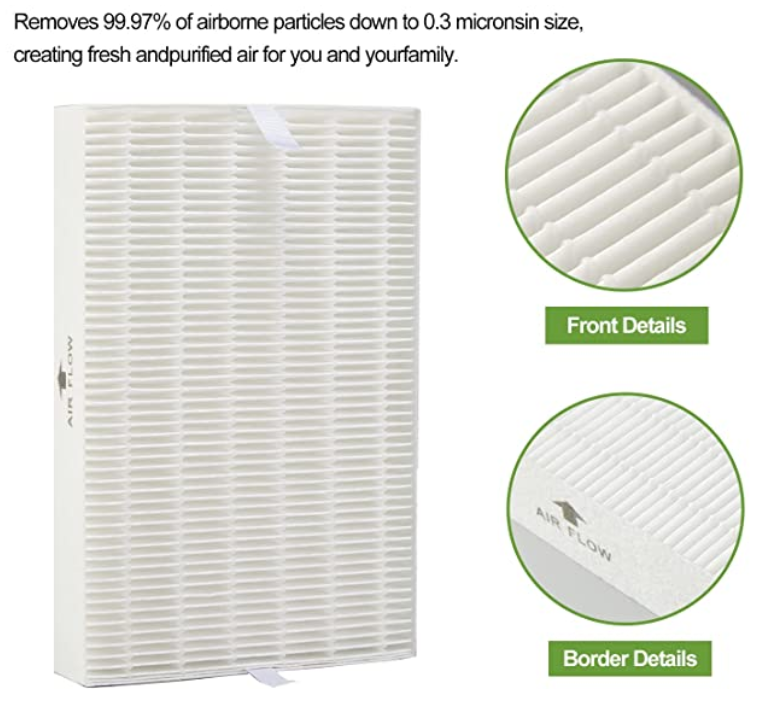 High quality direct sales hepa filter Replacement for honeywell hpa300 filter HPA200, HPA100, HPA090 Series details