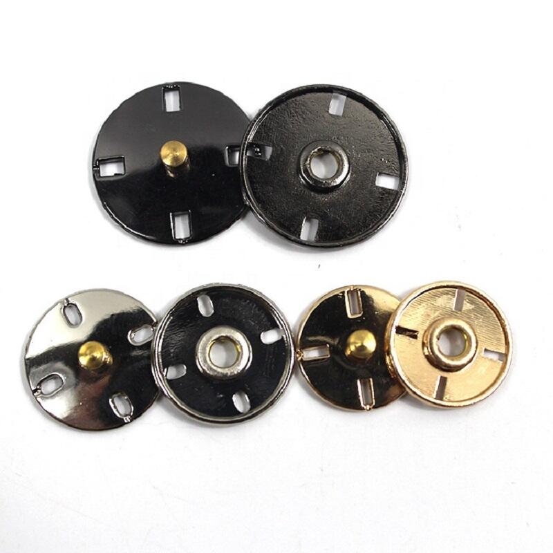 15mm 18mm 21mm 23mm 25mm sew on zinc alloy snap fastener for garment