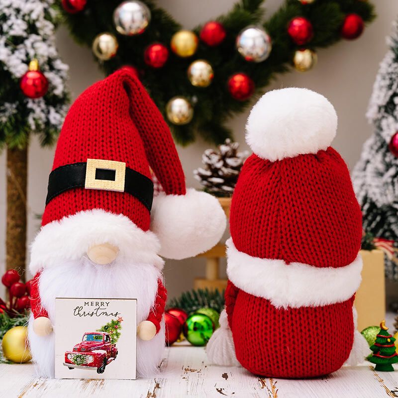 Gnome Christmas Plush Gnomes Gonk Christmas Santa With Round Body manufacture