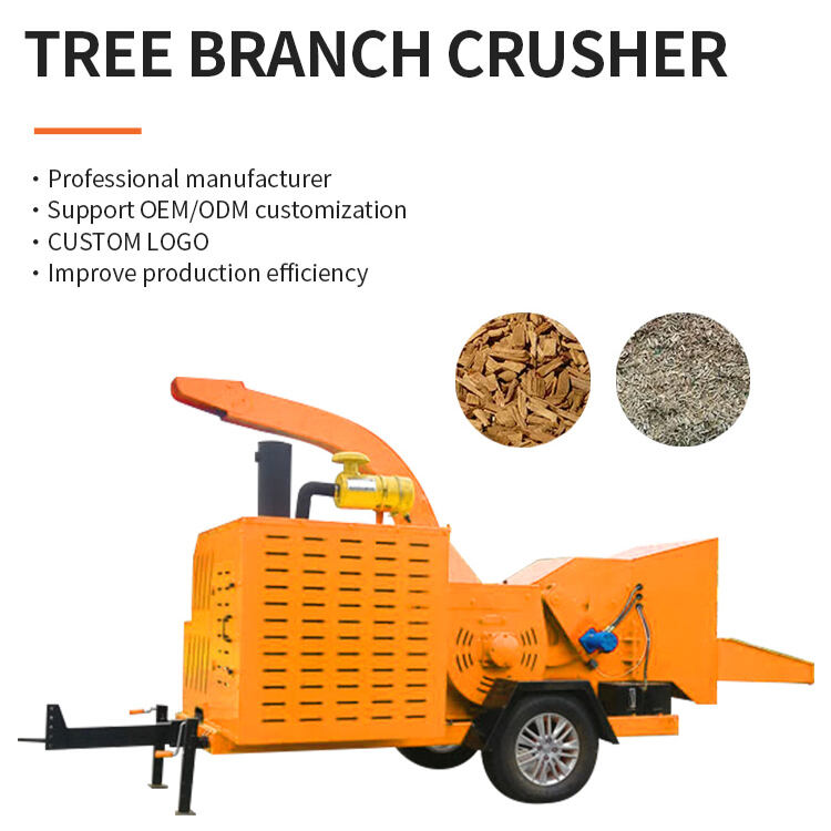 Branch crusher