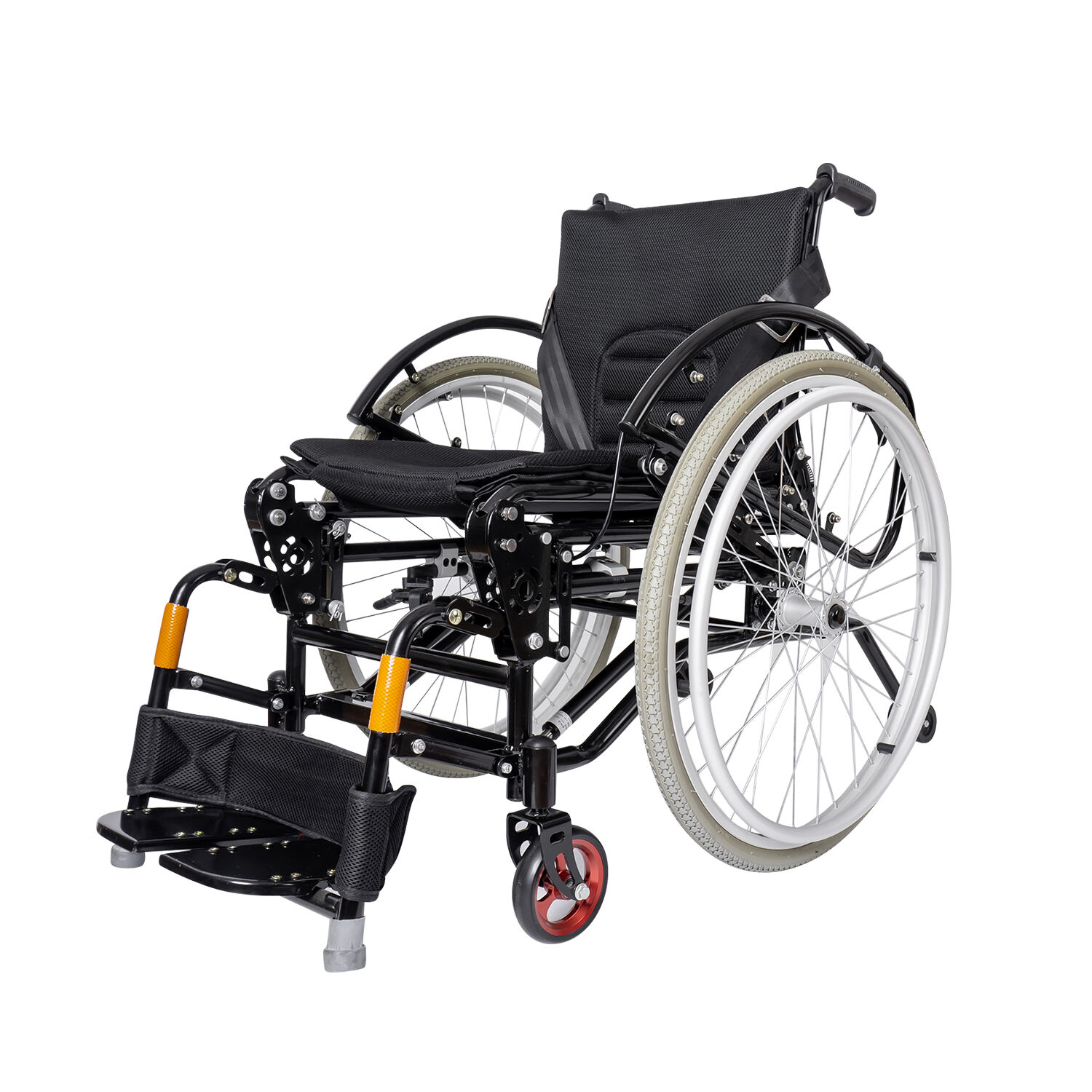 Cheap price foldable portable manual standing wheelchair can achieve self-help standing and perform rehabilitation exercises supplier