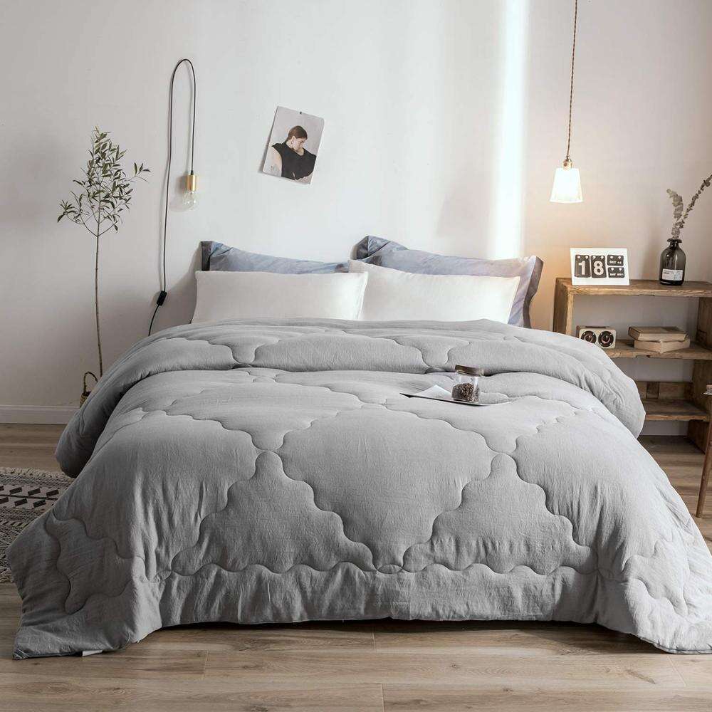 100% cotton down alternative comforter duvet insert for all season details