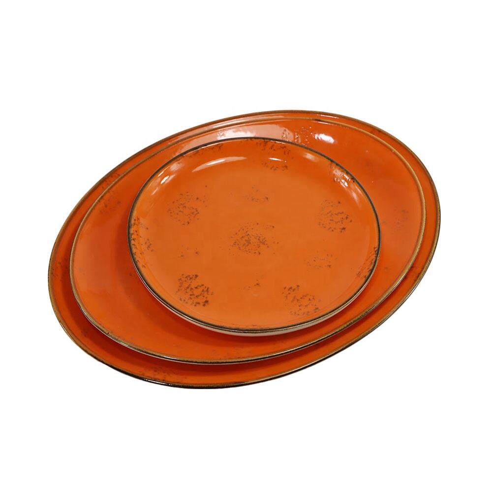 Wholesale ceramic plate dish set porcelain dinnerware tableware household dinner table set luxury dinner ware set details