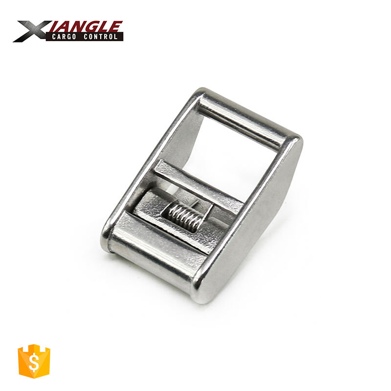 1inch 25mm 450kg Break Strength 304 Stainless Steel Metal Cam Lock Buckle for Webbing manufacture