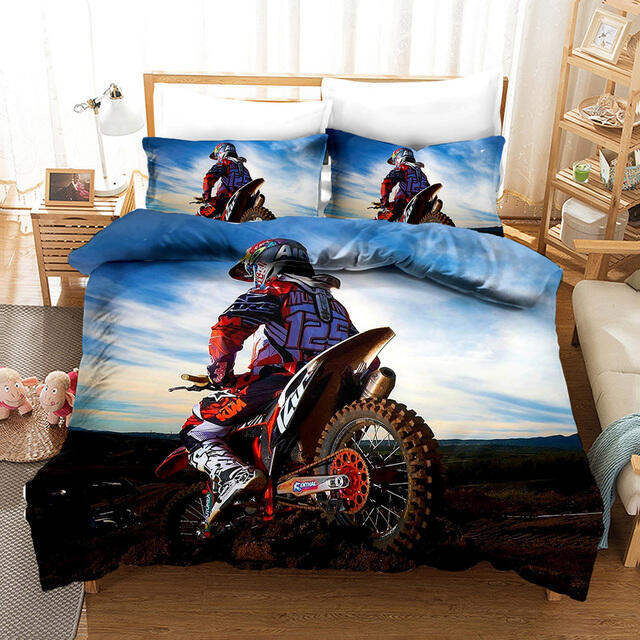 3D custom printed harley davidson comforter set designer bed sets covers decorated beds factory