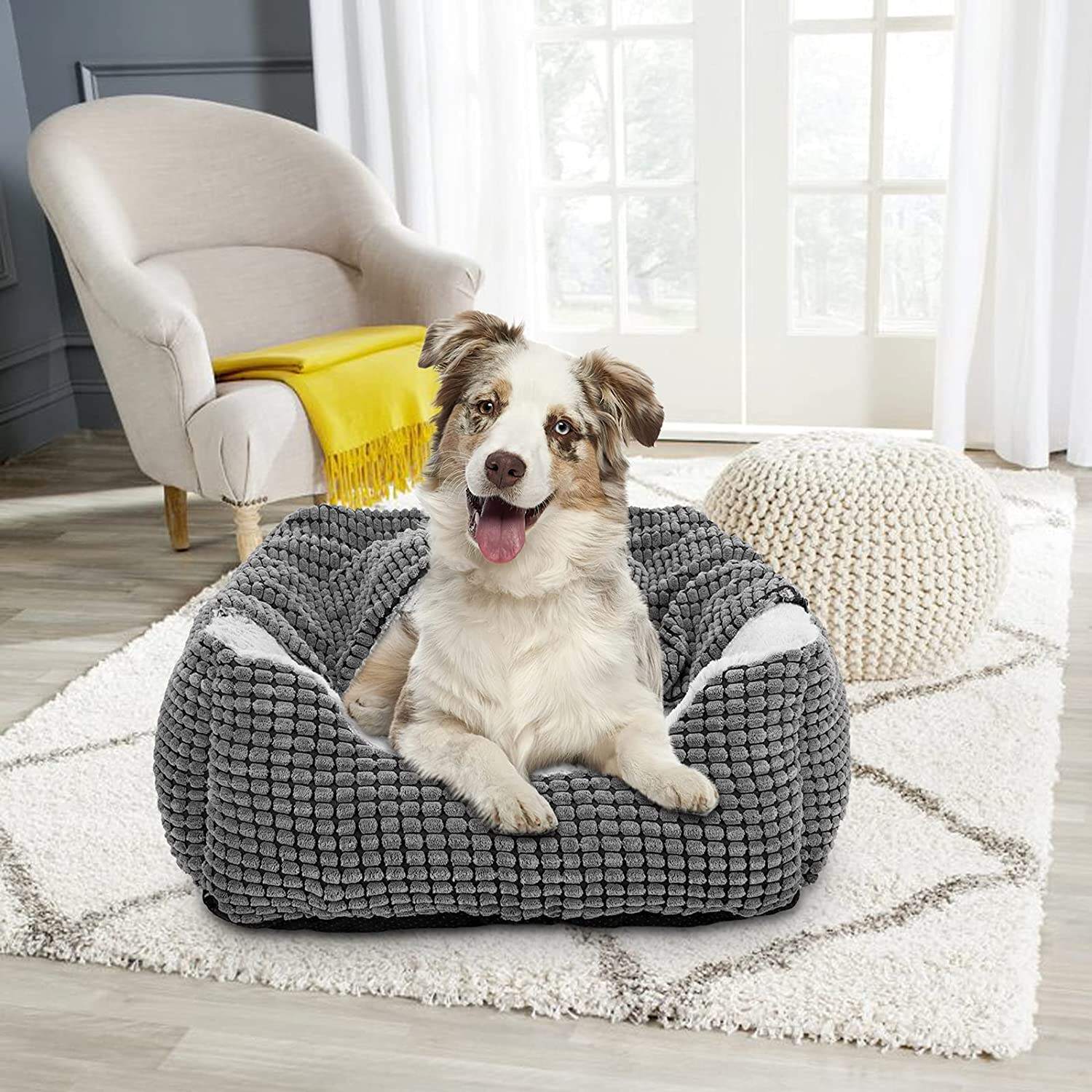 Factory Wholesale Top Quality Comfortable luxury washable Ultra Soft flannel pet bed dog factory