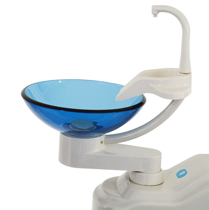 Low price dental chair LED light Glass ceramic spittoon Factory High quality manufacture