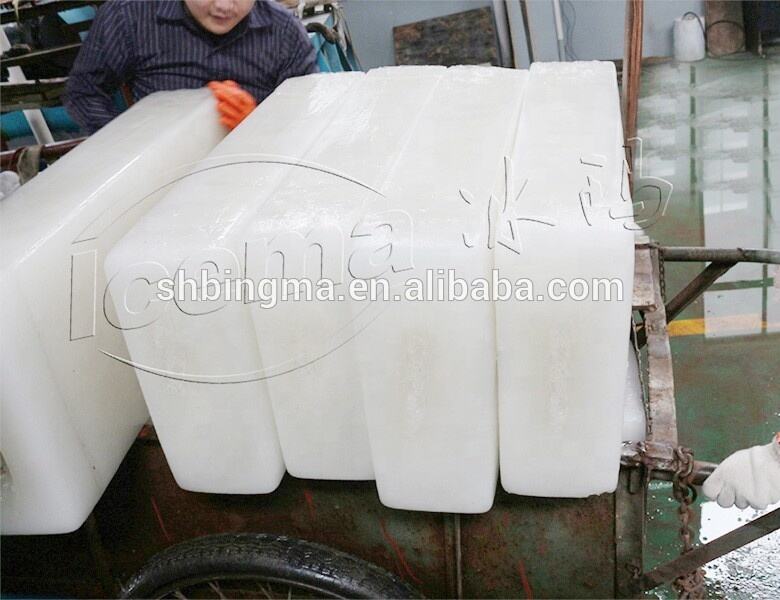 Industrial 5 tons per day ice block making machine factory