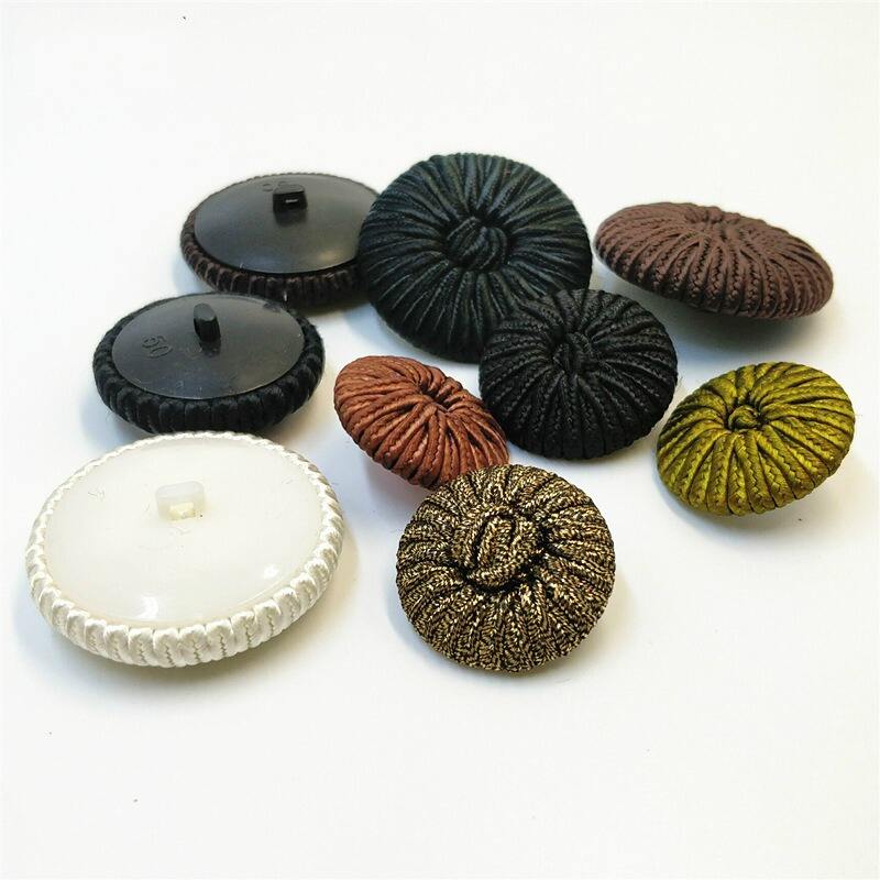 Sewing fabric cover plastic cover button