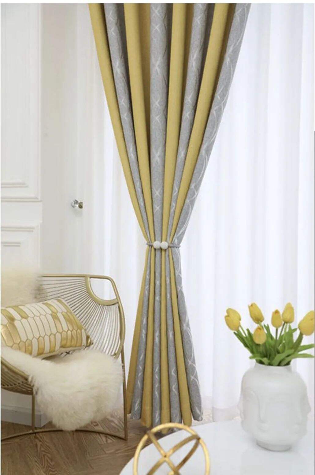 Foulola News: 2.8m/3.2mWidth CTM SeriesJacquard Blackout Curtain factory
