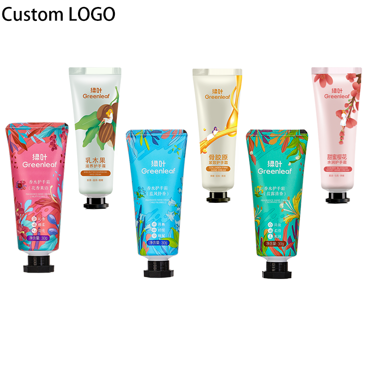 OEM Custom Logo Mini Plant Extracts Shea Butter Dry Skin Moisturizing Whitening Hand Cream Lotion details