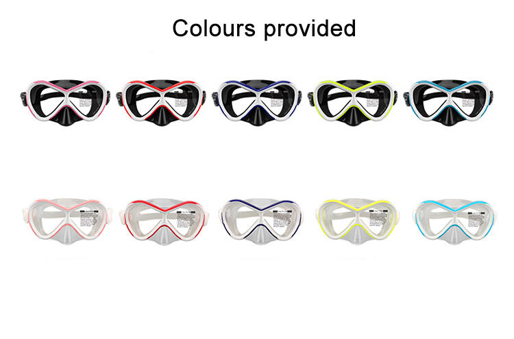 Kids Diving Goggle Mask Anti-fog Swimming Glasses Snorkeling Underwater Swim equipment factory