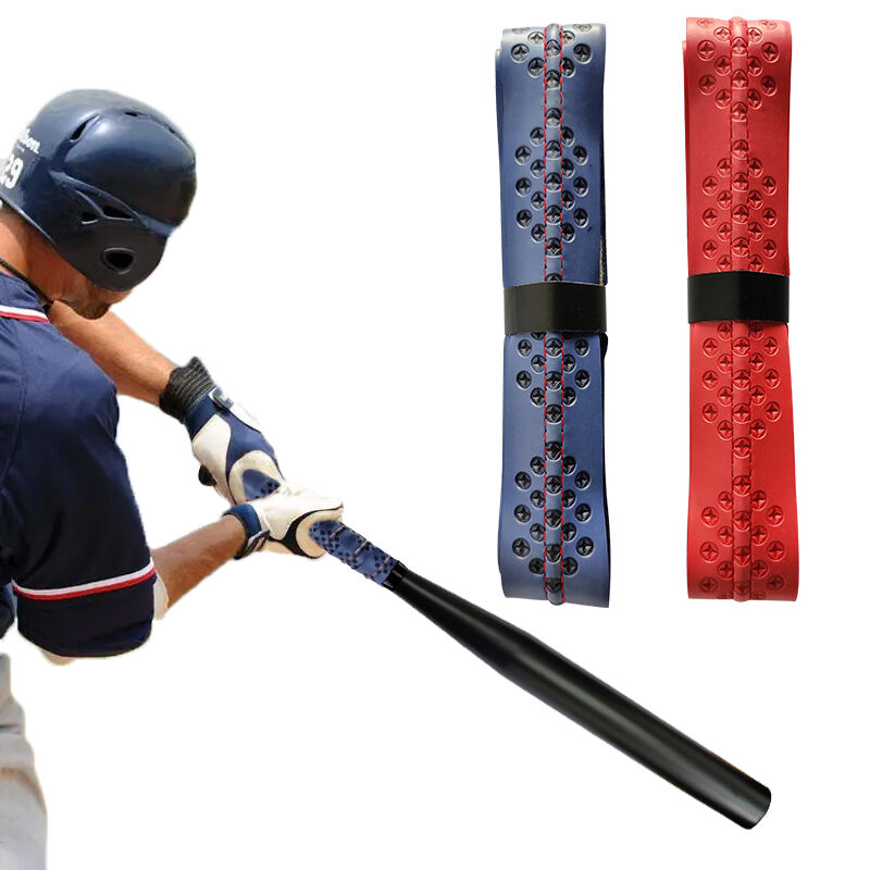 Högkvalitativt anpassad textur Bat Grip Softboll och baseball tillbehör bat grip tejp med mjukt och hållbart material 110E