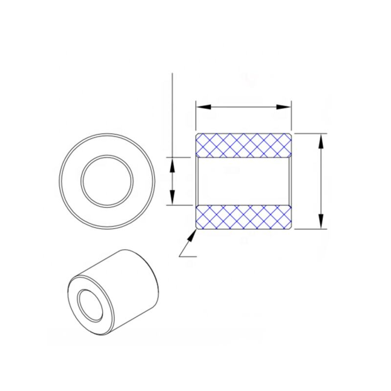 Entretoise personnalisée en acier inoxydable pour les détails de construction