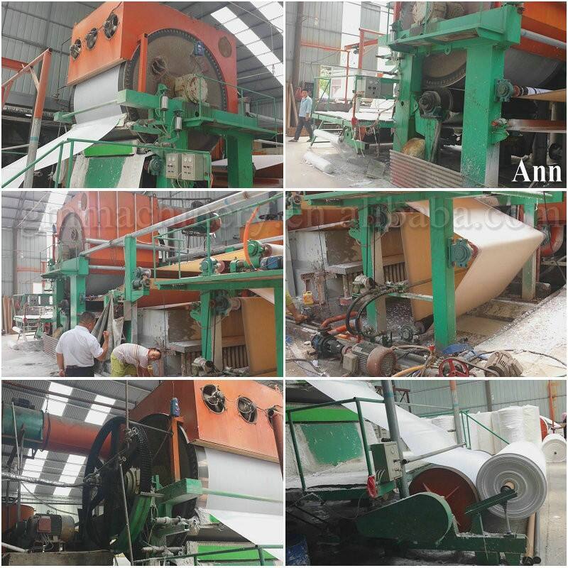 Easy Operation Tissue Paper Making Machine Small Tissue Paper Make Machinery Of China manufacture