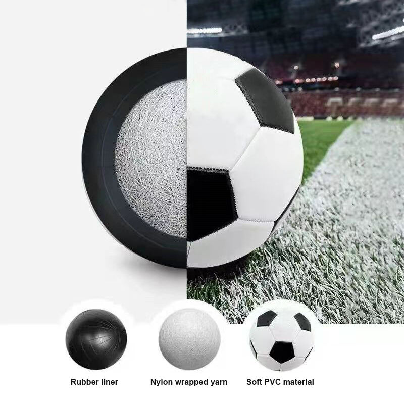 New style PVC machine stitched soccer football balls professional size 5 for official match factory