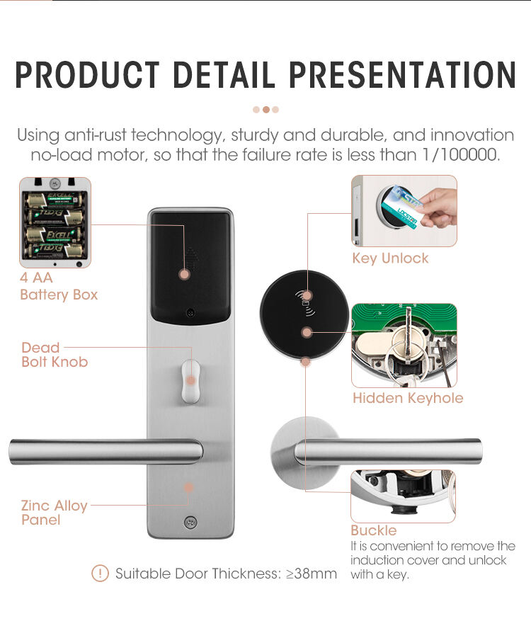 Locstar Room Card Management Extra Rfid System für Split Hotel Door Lock Lieferant