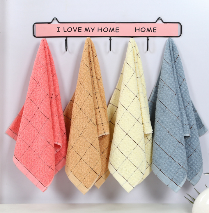 Home Textile Supplier Honeycomb-like Absorbent Hand Towels Organic White Face Towel 100 Cotton manufacture