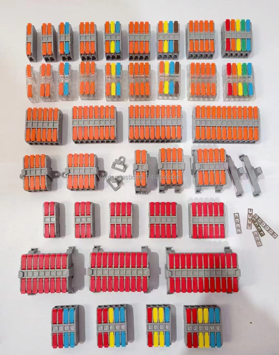 Push In Electric Cable Terminal Quick Wire Connector manufacture