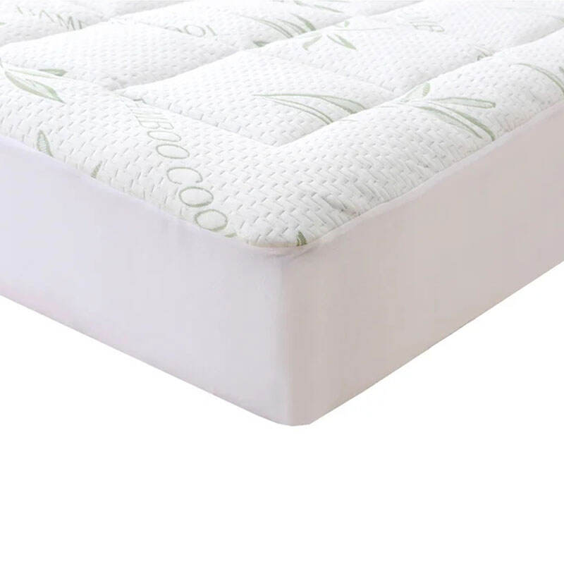 Wholesale High-quality Noiseless comfortable breathable super soft bamboo mattress pad supplier