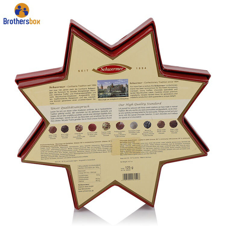 Custom Shape Rigid Box / Special Bespoke Packaging Box details