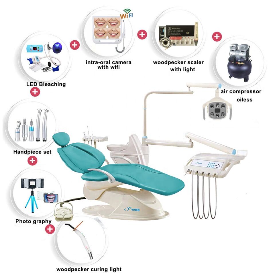 dental equipment Whole set complete Dental Chair dentist chairs on sale factory