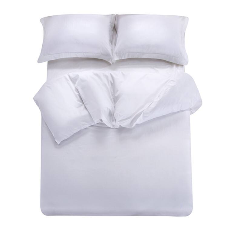 China wholesale white 100% cotton 60*40s hotel pillow case protector manufacture