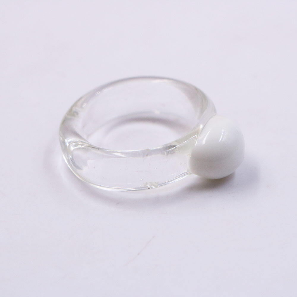 New Arrival custom 28mm Handmade Lampwork Wholesale Murano Glass Ring For Women supplier