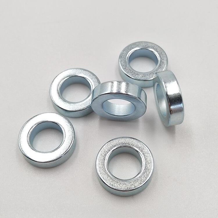 Neodymium Magnet Disc Cube Nickel Silver details