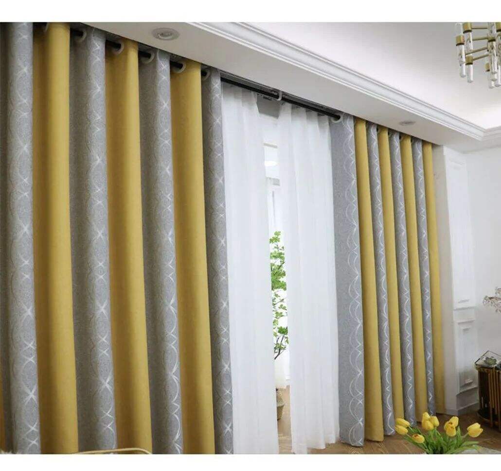 Foulola News: 2.8m/3.2mWidth CTM SeriesJacquard Blackout Curtain details