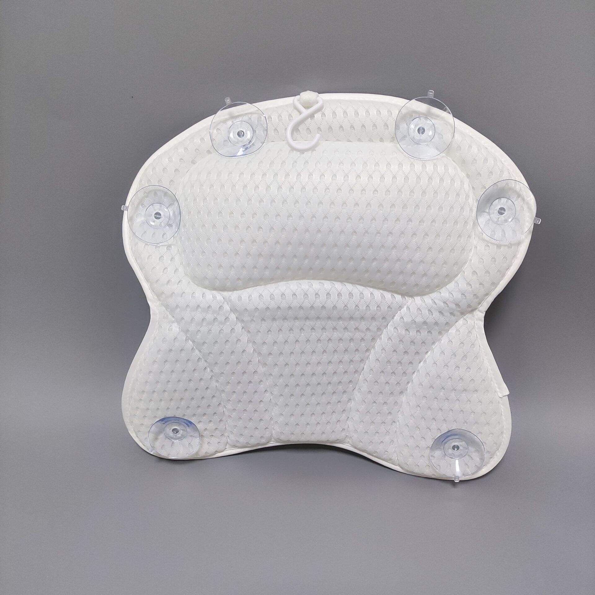 4D Air Mesh Thick Soft Bathtub Pillow Back Neck Support Pillow, Spa Cushion for Tub Relaxing Headrest Bath Pillow supplier