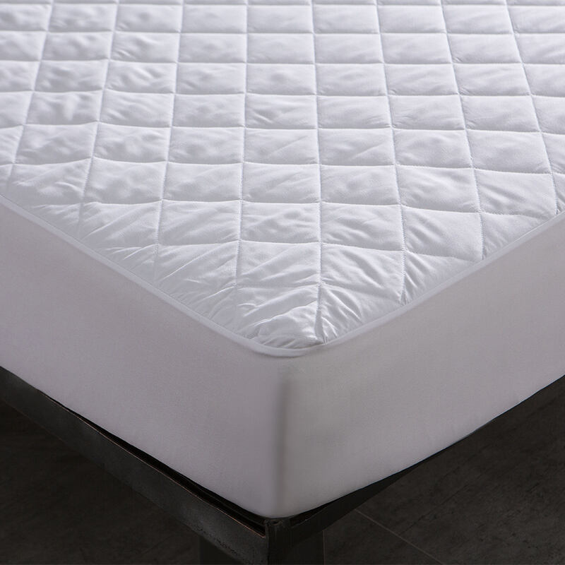 Machine Washable Mattress Protector Queen Size Quilted Fitted Mattress Pad Cover For Home Use factory