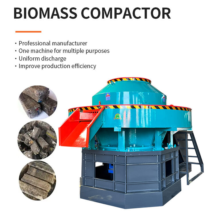 Biomass briquetting