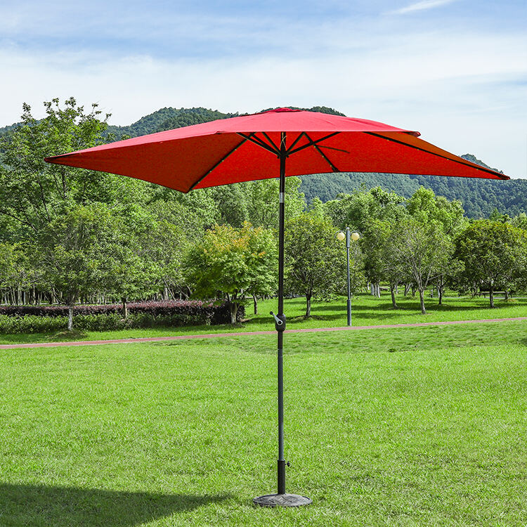 Outdoor Waterproof Garden Shaded Beach Parasol Restaurant Patio Pool Hot Sale Aluminum Alloy Big Umbrella manufacture