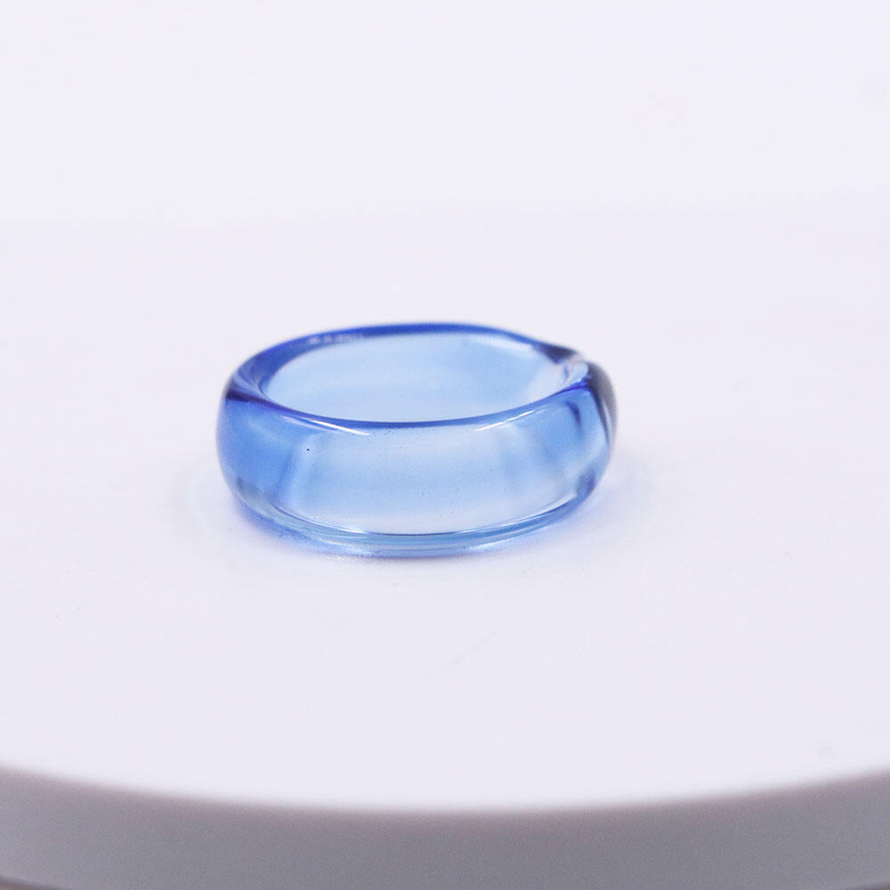 New Arrival custom 28mm Handmade Lampwork Wholesale Murano Glass Ring For Women details