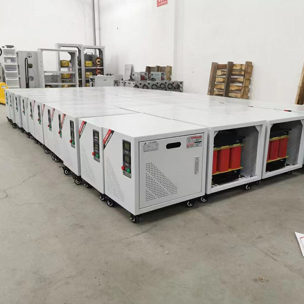 Custom made power electric transformer  60kva 65kva 380v to 220v 50/60Hz Three phase Dry type  isolation Transformer manufacture