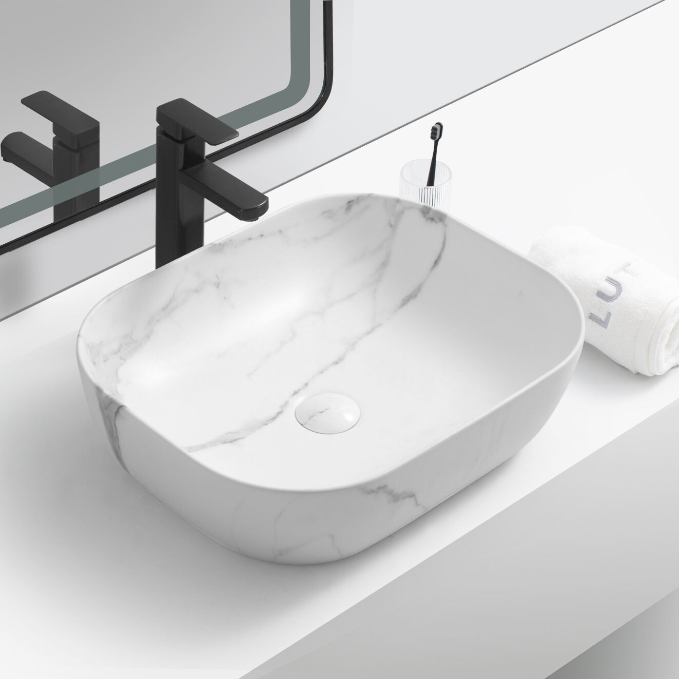 bathroom lavabo ceramic marble waschbecken art hand wash sinks countertop wash basin details