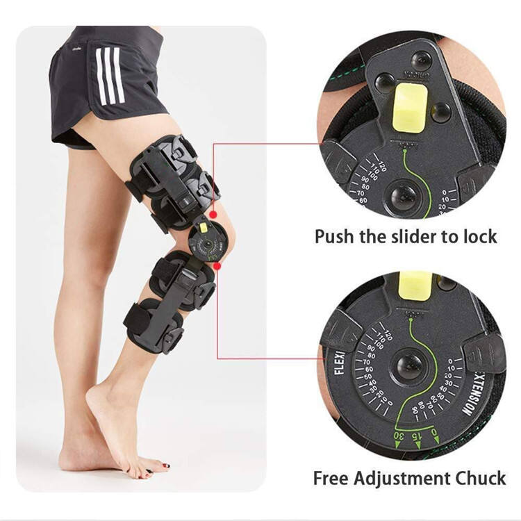 TJ-KM011 Enhanced Medical-Grade Adjustable Knee Joint Support And Rehabilitation Fixation Brace For Secure Recovery manufacture