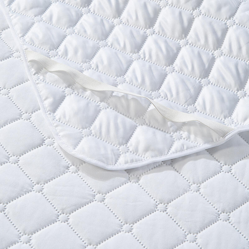 Low Price Factory Wholesale Custom Quilted Waterproof and mite proof ultrasonic mattress protector factory