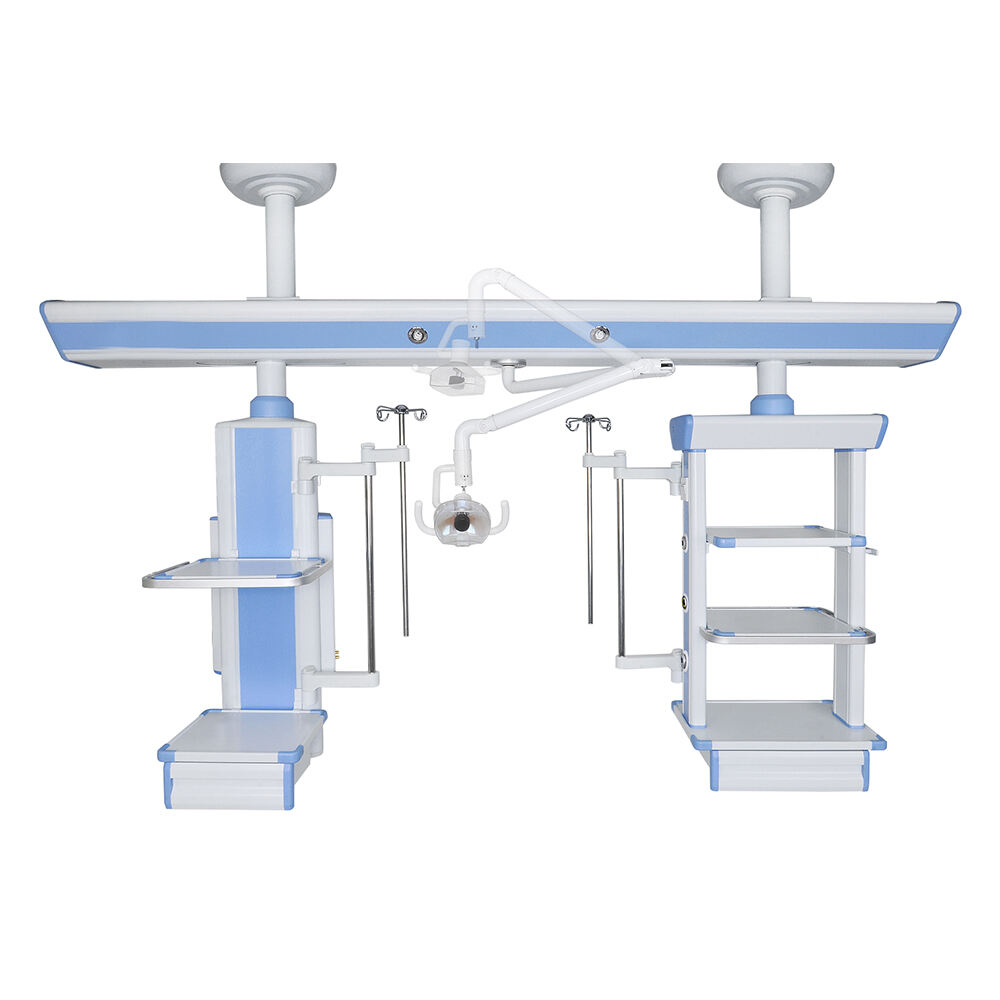 YF-MP-02S(II) ICU Pendant Sistem Rel yang Dipasang di Langit-Langit (Rotary Tetap) pabrik