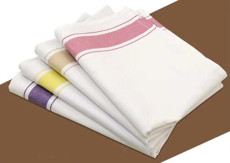 Factory price Cheap All Colorful Stripe Cloth Reusable Quality Kitchen Towel details