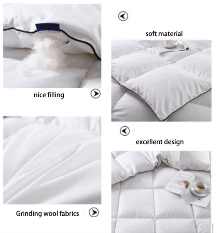 Factory Luxury Hot Sale High Quality Duvet Fashion Comforter King Size Microfiber Polyester Hotel Quilt details