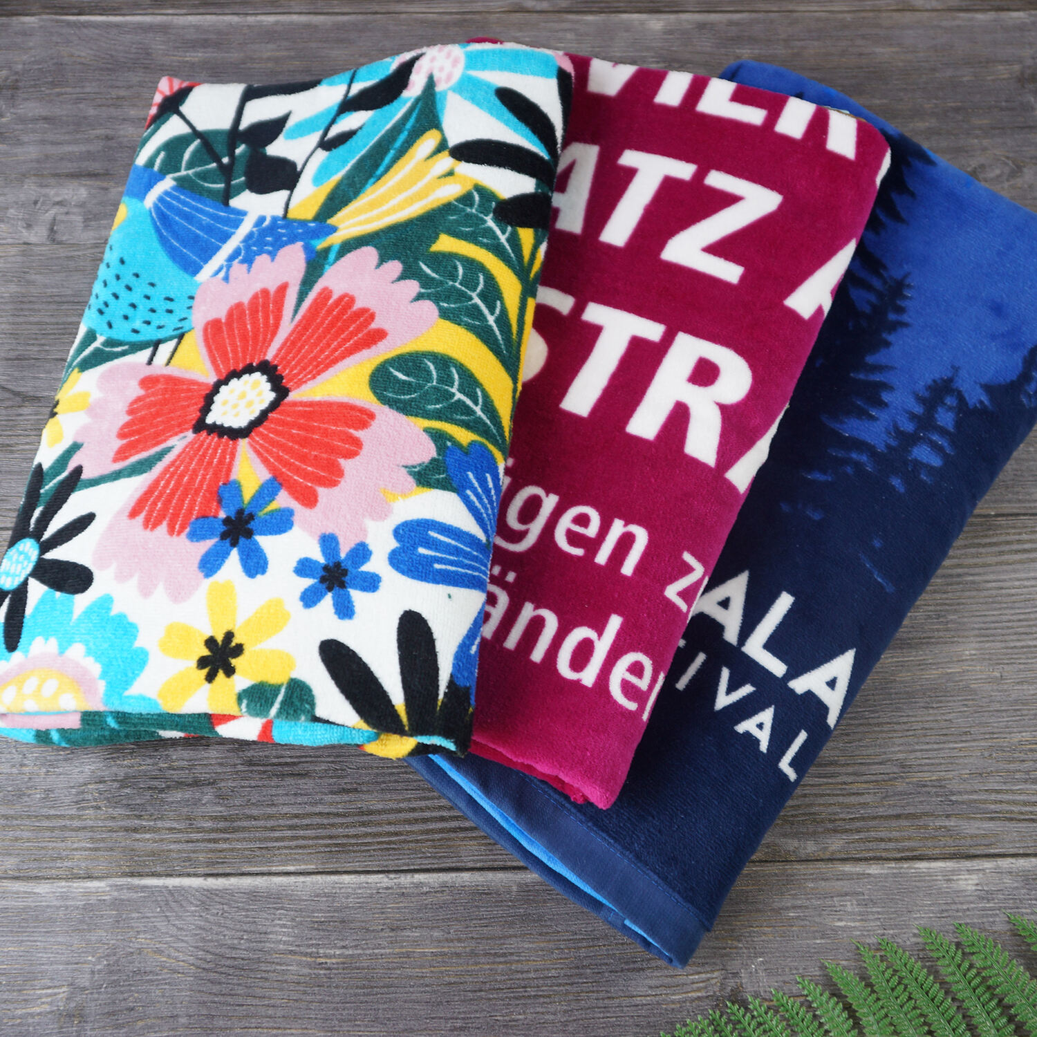Wholesale Summer Quick Dry With Logo Custom Large cotton printed Beach Towel supplier