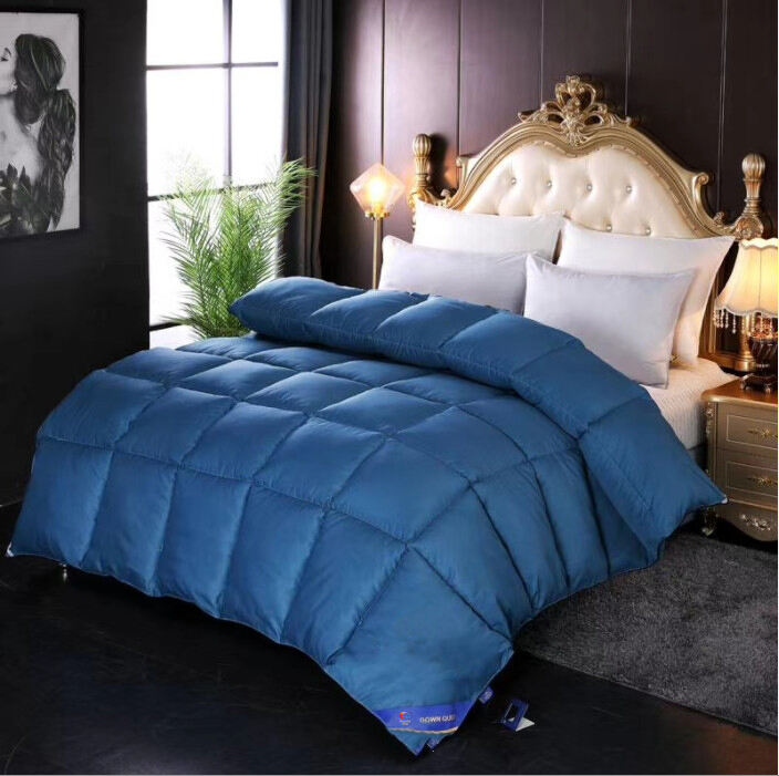 New arrival Hilton hotel queen size edredon soft comfortable comforter for quilt duvet details