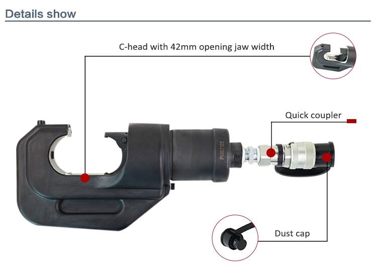 PCS-12042 Hydraulic Crimping Head 12t manufacture