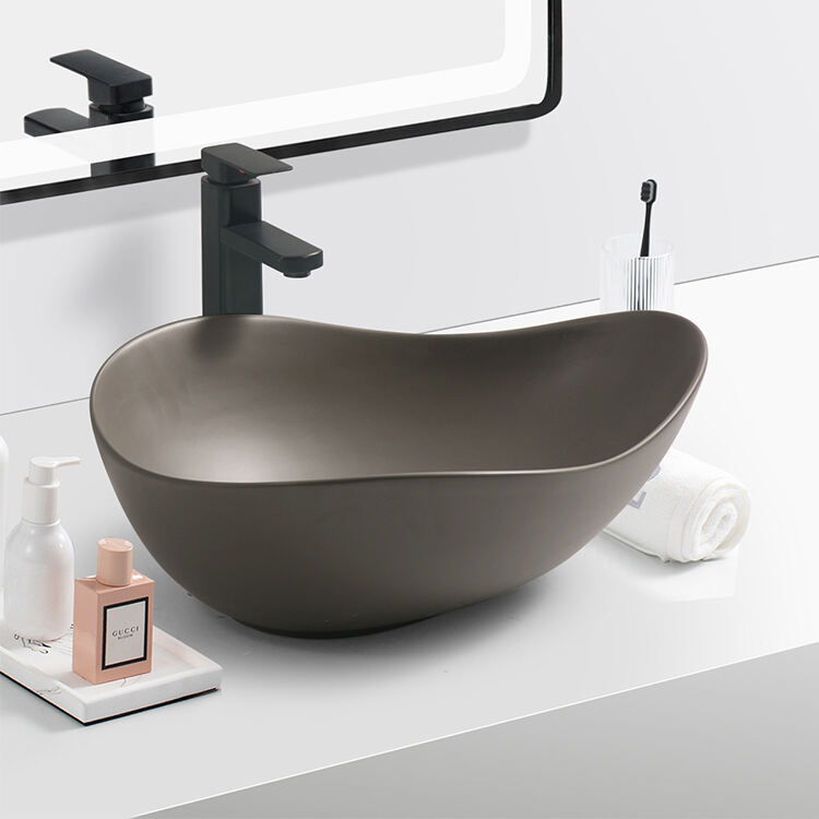 high quality waschbecken counter ceramic sink art wash basin bathroom sink for hotel details