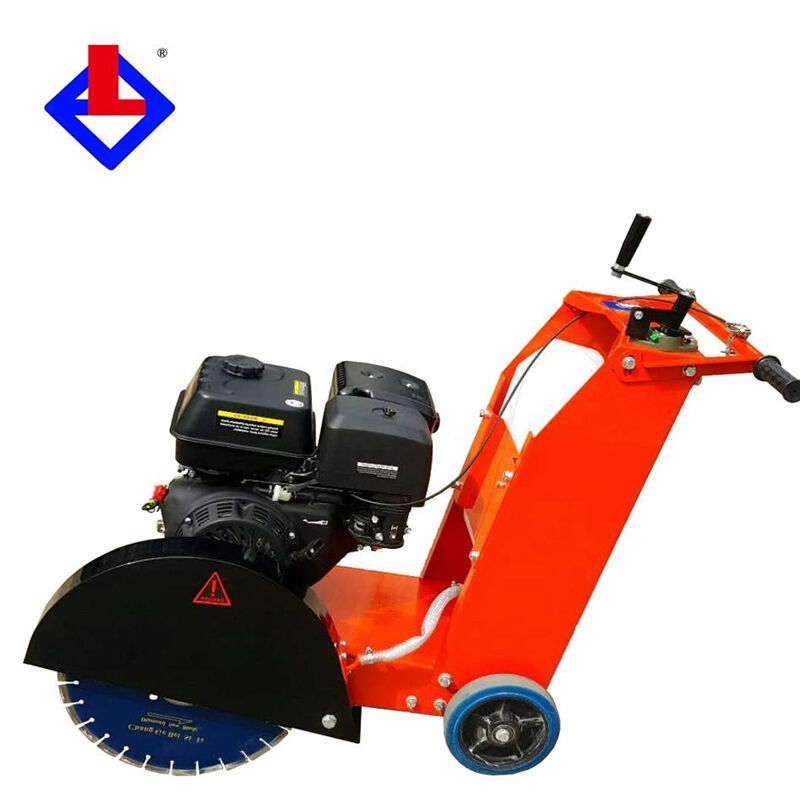 Walk Behind Concrete Road Cutting Machine for Pavement Cutting in differet ways