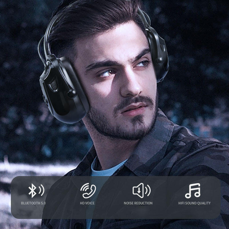 Hot Sell Communication Tactical Wireless Bluetooth Headphone Ear Protection Shooting Headset details