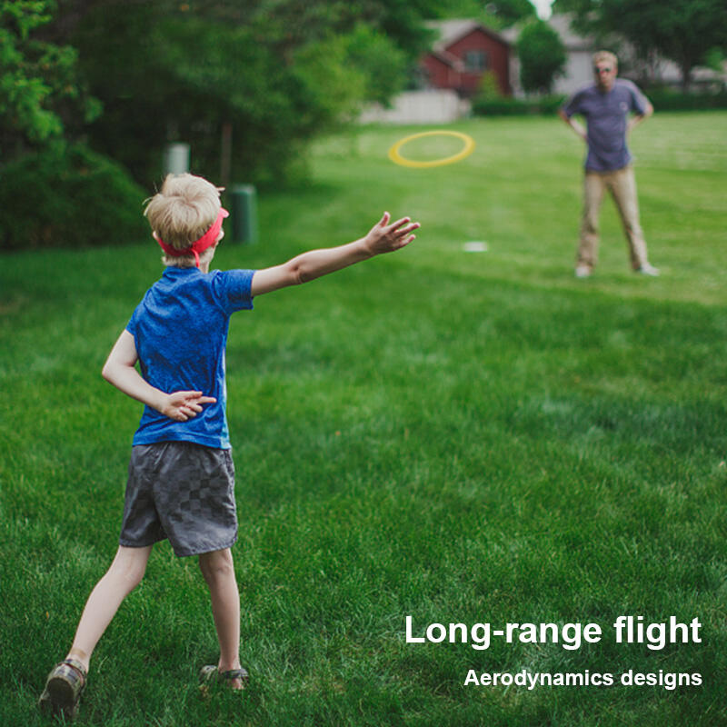 Frisbeed-Werfen und Fangen fliegender Ringe Spielzeug Hochwertiges, buntes, weiches, rutschfestes Silikon für Kinder PE Opp Beutel Aufblasbares Spielzeug Herstellung