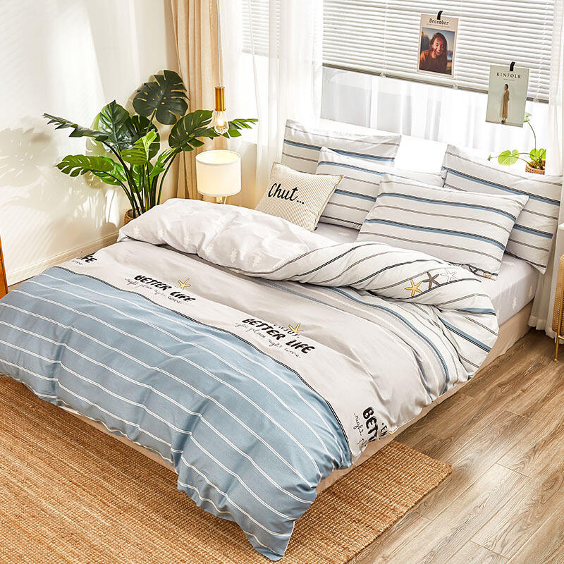 Best Quality 100% cotton luxury bedding set bedsheet duvet cover bed sets details